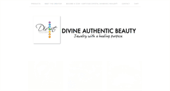 Desktop Screenshot of divineauthenticbeauty.com